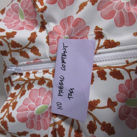 Smith & Quinn Grayson Top Small Floral Ruffle Quarter Zip Outdoor Tailgate Layer - Picture 8 of 9